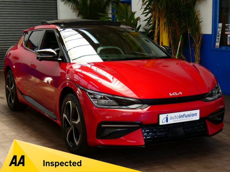 2024 Kia Ev6 77.4kwh Gt-Line S Hatchback 5dr Electric Auto AWD (320 Bhp) in Red — image 1