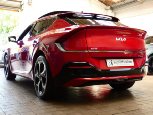 2024 Kia Ev6 77.4kwh Gt-Line S Hatchback 5dr Electric Auto AWD (320 Bhp) in Red — image 4