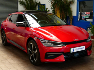 2024 Kia Ev6 77.4kwh Gt-Line S Hatchback 5dr Electric Auto AWD (320 Bhp) in Red — image 5
