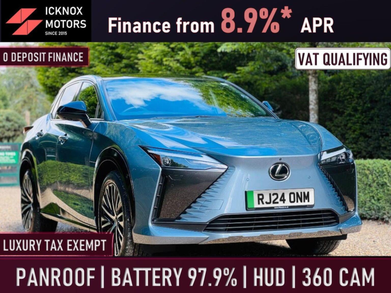 2024 Lexus Rz 450e 71.4kwh Takumi Auto Direct4 5dr in Blue — image 1