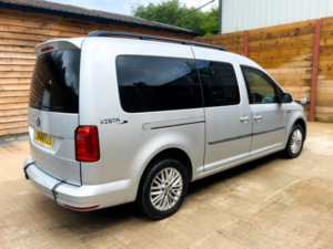 2020 Volkswagen Caddy Maxi Life 5 SEAT Auto Wheelchair Accessible Disabled Access Vehicle Wav in Silver — image 6