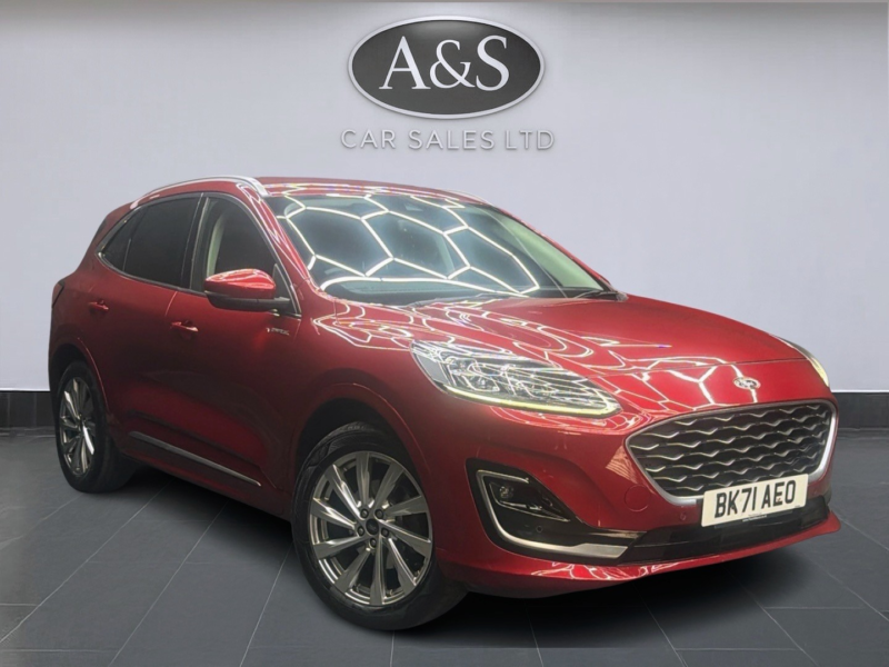 2021 Ford Kuga 2.5 Kuga Vignale 5 Door 2.5l Duratec 225ps PHEV Fwd CVT Automatic in Red — image 1