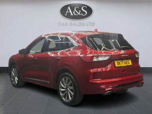 2021 Ford Kuga 2.5 Kuga Vignale 5 Door 2.5l Duratec 225ps PHEV Fwd CVT Automatic in Red — image 2