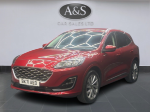 2021 Ford Kuga 2.5 Kuga Vignale 5 Door 2.5l Duratec 225ps PHEV Fwd CVT Automatic in Red — image 5