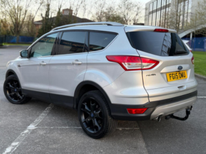 2015 Ford Kuga 2.0 Tdci Titanium X Powershift AWD Euro 5 5dr in Silver — image 4