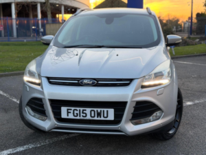 2015 Ford Kuga 2.0 Tdci Titanium X Powershift AWD Euro 5 5dr in Silver — image 6