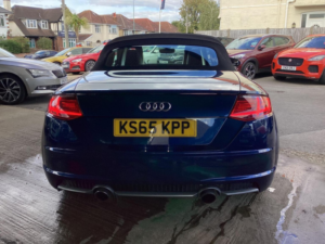 2015 Audi Tt 2.0 Tfsi S Line Roadster Euro 6 (s/s) 2dr in Blue — image 6