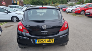 2009 Vauxhall Corsa 1.2 I 16v Active in Black — image 5