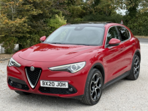 2020 Alfa Romeo Stelvio 2.2 2.2 Turbo Diesel 210hp AWD Speciale in Red — image 4