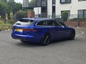 2018 Jaguar Xf 2.0i Portfolio Gpf Sportbrake 5dr Petrol Auto Euro 6 (s/s) (250 Ps) in Blue — image 6