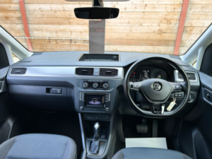2019 Volkswagen Caddy Life 4 SEAT Auto Wheelchair Accessible Disabled Access Vehicle Wav in Purple — image 2