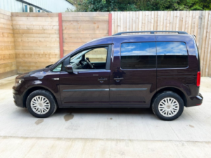 2019 Volkswagen Caddy Life 4 SEAT Auto Wheelchair Accessible Disabled Access Vehicle Wav in Purple — image 6