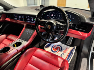 2020 Porsche Taycan Performance Plus 93.4kwh Turbo Auto 4WD 4dr in White — image 2