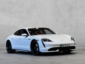 2020 Porsche Taycan Performance Plus 93.4kwh Turbo Auto 4WD 4dr in White — image 6