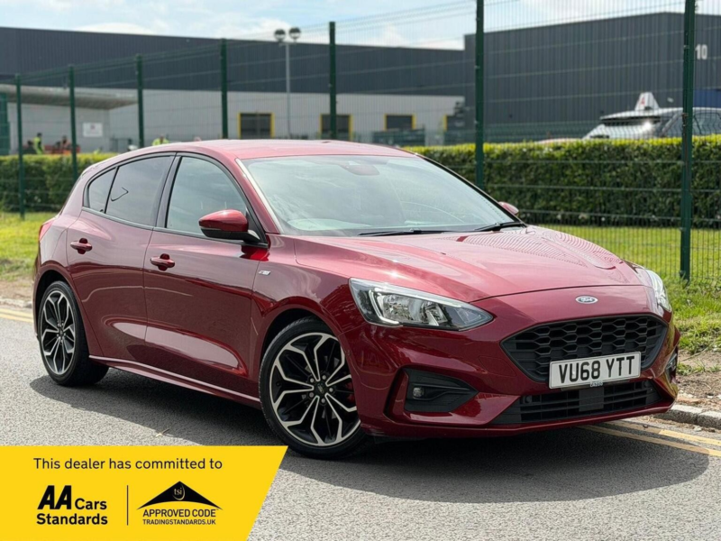 2018 Ford Focus 1.5 Ecoblue St-Line X Euro 6 (s/s) 5dr in Red — image 1