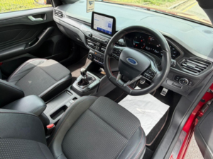 2018 Ford Focus 1.5 Ecoblue St-Line X Euro 6 (s/s) 5dr in Red — image 2