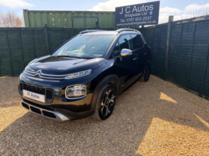 2017 Citroen C3 Aircross 1.2 Puretech Flair Eat6 Euro 6 (s/s) 5dr in Black — image 3