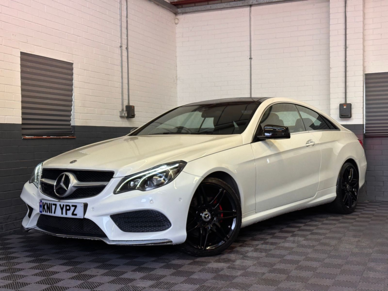 2017 Mercedes-Benz E Class 3.0 E350d V6 Amg Line Edition (premium) Coupe 2dr Diesel G-Tronic+ Euro 6 (s/s) (258 Ps) in White — image 1