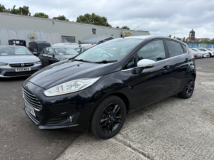 2017 Ford Fiesta 1.0t Ecoboost Zetec Black Edition Hatchback 5dr Petrol Manual Euro 6 (s/s) (100 Ps) in Black — image 2