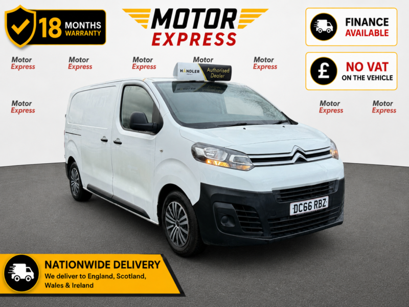 2016 Citroen Dispatch 1.6 Bluehdi 1000 Enterprise M in White — image 1