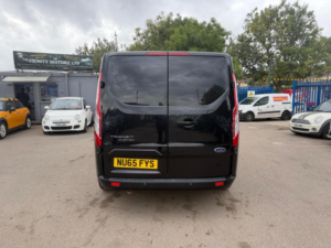 2015 Ford Transit Custom 2.2 Tdci 270 Limited L1 H1 5dr in Black — image 5