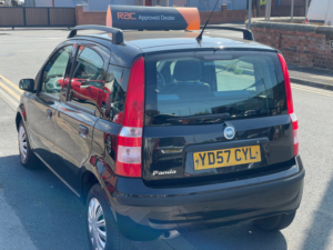 2007 Fiat Panda 1.2 Dynamic Hatchback 5dr Petrol Manual (133 G/km, 60 Bhp) in Black — image 3