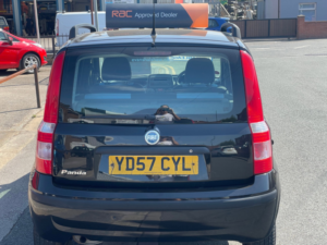 2007 Fiat Panda 1.2 Dynamic Hatchback 5dr Petrol Manual (133 G/km, 60 Bhp) in Black — image 4