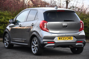 2023 Kia Picanto 1.0 Dpi X-Line S Hatchback 5dr Petrol AMT Euro 6 (s/s) (66 Bhp) in Grey — image 4