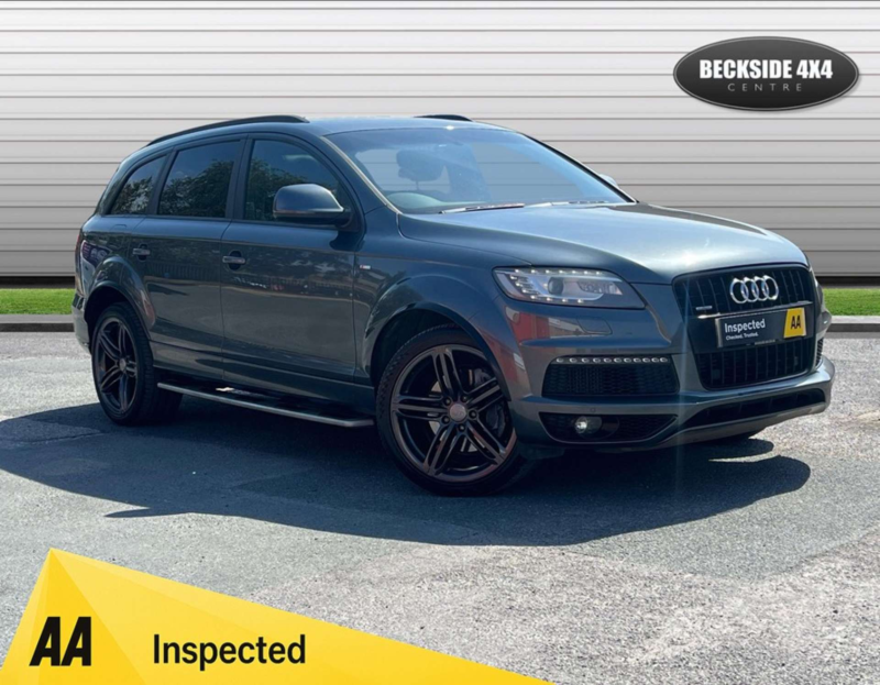 2013 Audi Q7 3.0 Q7 S Line+ Tdi Quattro Auto 4WD 5dr in Grey — image 1