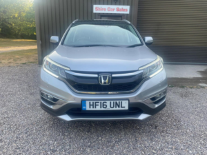 2016 Honda Cr-V 1.6 I-Dtec Ex Auto 4WD Euro 6 5dr in Silver — image 2