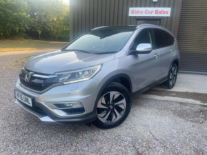 2016 Honda Cr-V 1.6 I-Dtec Ex Auto 4WD Euro 6 5dr in Silver — image 3