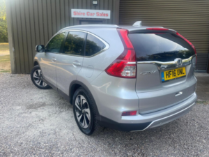 2016 Honda Cr-V 1.6 I-Dtec Ex Auto 4WD Euro 6 5dr in Silver — image 4
