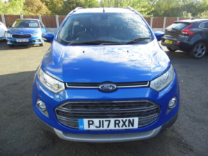 2017 Ford Ecosport 1.5 Tdci Titanium 2WD Euro 6 5dr in Blue — image 2