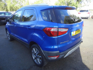 2017 Ford Ecosport 1.5 Tdci Titanium 2WD Euro 6 5dr in Blue — image 5