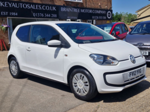 2012 Volkswagen Up! 1.0 Bluemotion Tech Move Up! Hatchback 3dr Petrol Manual Euro 5 (s/s) (60 Ps) in White — image 2