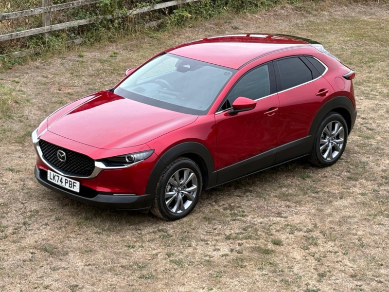 2024 Mazda Cx-30 2.0 E-Skyactiv G Mhev Exclusive-Line Auto Euro 6 (s/s) 5dr in Red — image 1