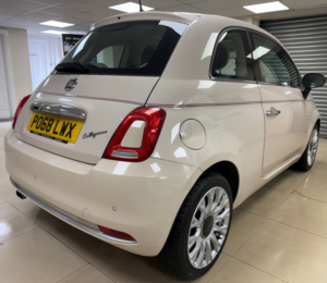 2018 Fiat 500 1.2 Collezione Fall Hatchback 3dr Petrol Manual Euro 6 (s/s) (69 Bhp) in Grey — image 4