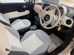 2018 Fiat 500 1.2 Collezione Fall Hatchback 3dr Petrol Manual Euro 6 (s/s) (69 Bhp) in Grey — image 5