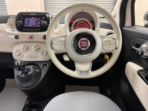 2018 Fiat 500 1.2 Collezione Fall Hatchback 3dr Petrol Manual Euro 6 (s/s) (69 Bhp) in Grey — image 6