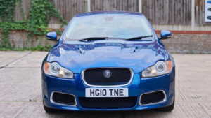 2010 Jaguar Xf 5.0 V8 Xfr Auto Euro 5 4dr in Blue — image 2