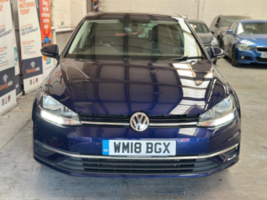 2018 Volkswagen Golf 1.6 Tdi Se Nav Euro 6 (s/s) 5dr in Blue — image 2