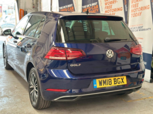 2018 Volkswagen Golf 1.6 Tdi Se Nav Euro 6 (s/s) 5dr in Blue — image 4