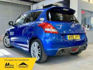 2015 Suzuki Swift 1.6 Sport Euro 5 5dr in Blue — image 3