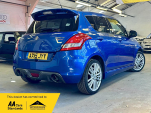 2015 Suzuki Swift 1.6 Sport Euro 5 5dr in Blue — image 4