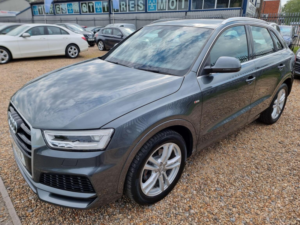 2018 Audi Q3 1.4 Tfsi Cod S Line Edition S Tronic Euro 6 (s/s) 5dr in Grey — image 3