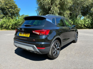 2020 SEAT Arona 1.0 Tsi Gpf Fr Sport SUV 5dr Petrol Manual Euro 6 (s/s) (115 Ps) in Black — image 3