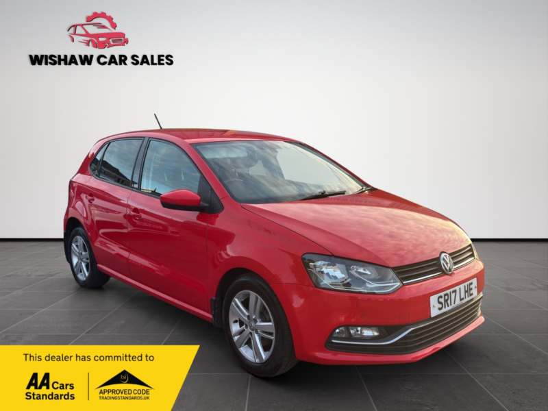 2017 Volkswagen Polo 1.0 Bluemotion Tech Match Edition in Red — image 1