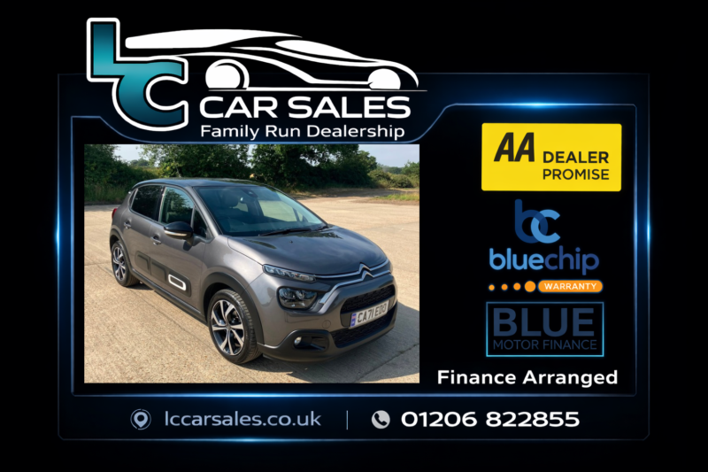 2022 Citroen C3 1.2 Puretech Shine Plus in Grey — image 1