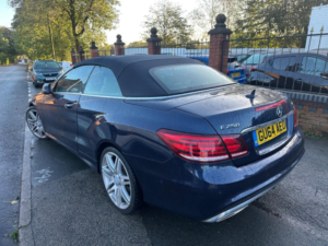 2014 Mercedes-Benz E Class 2.1 E250 Cdi Amg Sport Cabriolet G-Tronic+ Euro 5 (s/s) 2dr in Blue — image 4