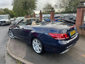 2014 Mercedes-Benz E Class 2.1 E250 Cdi Amg Sport Cabriolet G-Tronic+ Euro 5 (s/s) 2dr in Blue — image 5